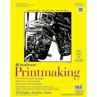 Printmaking Paper 300 Series, Light weight - Art Department LLC