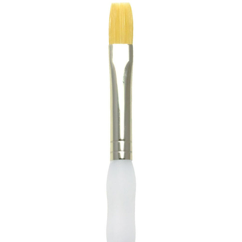 Soft - Grip Golden Taklon Brushes - Art Department LLC