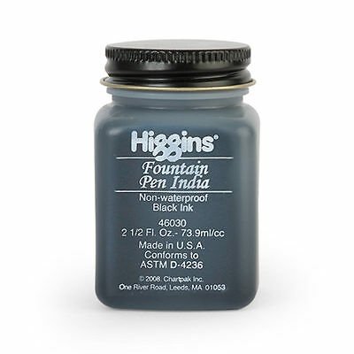 Higgins Fountain Pen Ink - Art Department LLC