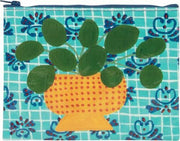 Blue Q Zipper Pouch - Art Department LLC