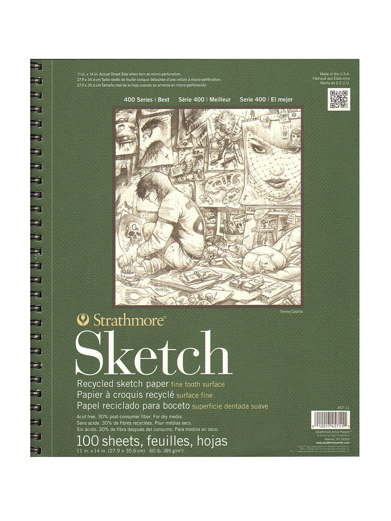 Strathmore 400 Series, Recycled Sketch Pads - Art Department LLC
