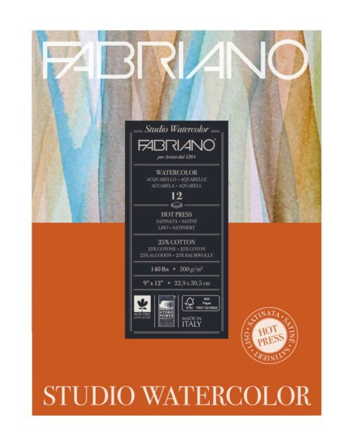 Fabriano Studio Watercolor Pads | Fabriano