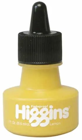 Higgins Pigmented Waterproof Drawing Inks 1oz - Art Department LLC