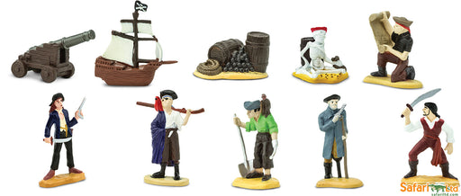 Safari Ltd 10 piece Pirates Toy Collection | Safari Ltd