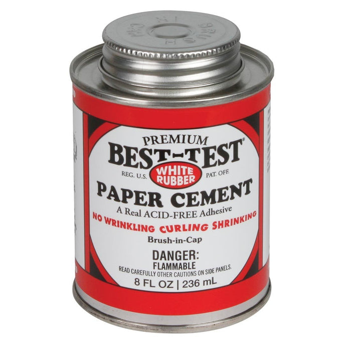 Best-Test Paper Cement, 4 oz. | Best-Test