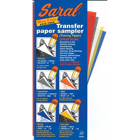 Saral Transfer Paper 12 x 12 ft Roll - Red