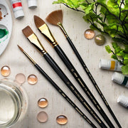 Renaissance Silver Brush Long Handle Oil & Acrylic Brushes - Art Department LLC
