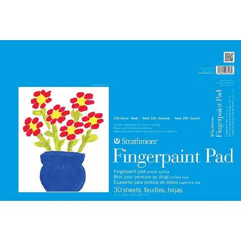 Strathmore Kids Fingerpaint Pad 12x18, 30 sheets - Art Department LLC