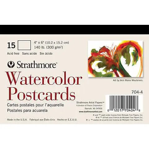 Watercolor Postcards - Art Department LLC