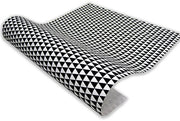 Black Ink Handmade Screenprinted Decorative Paper - Art Department LLC