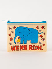Blue Q Coin Purse - Art Department LLC