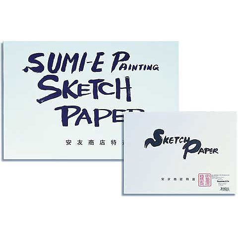Yasutomo Sumi - E Painting & Sketch Pads, Hosho 9" x 12", 48 Shts./Pad - Art Department LLC