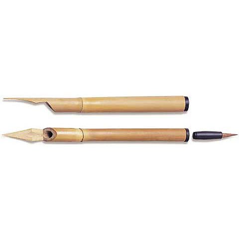 TP235 Combination Bamboo Pen and Brush - Art Department LLC