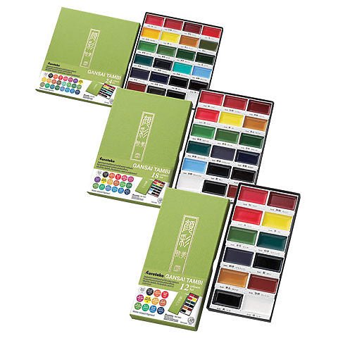 Gansai Tambi Watercolor Sets - Art Department LLC